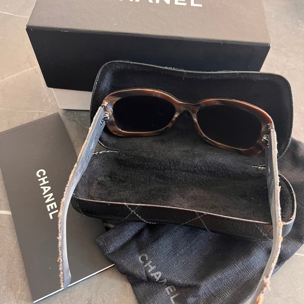 CHANEL TWEED Sunglasses - Authentic and Original - Picture 7 of 10